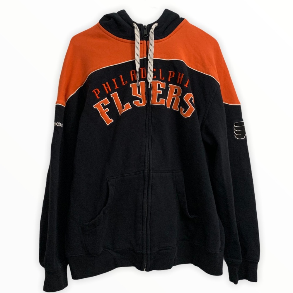 Reebok Philadelphia Flyers Embroidered Hoodie